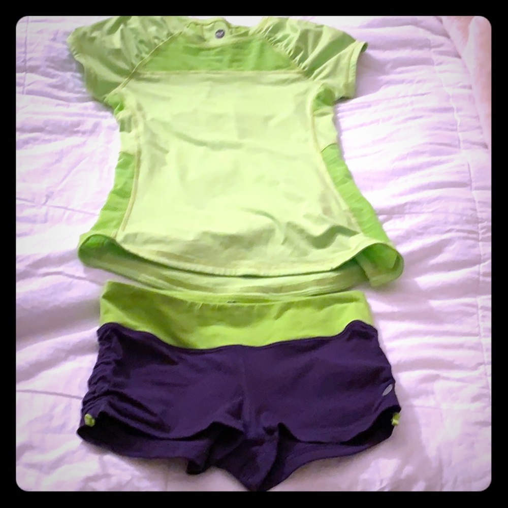 ROXY Fitness shirt & shorts